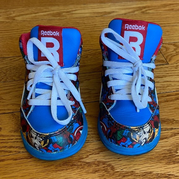 Reebok | Shoes | Reebok Marvel Superhero High Tops | Poshmark